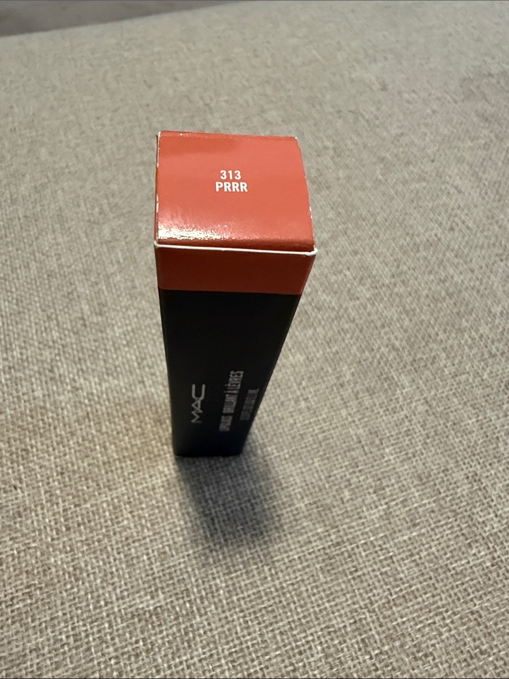 MAC Lipglass Lip Gloss in Shimmery Coral 313 PRRR - Brand New